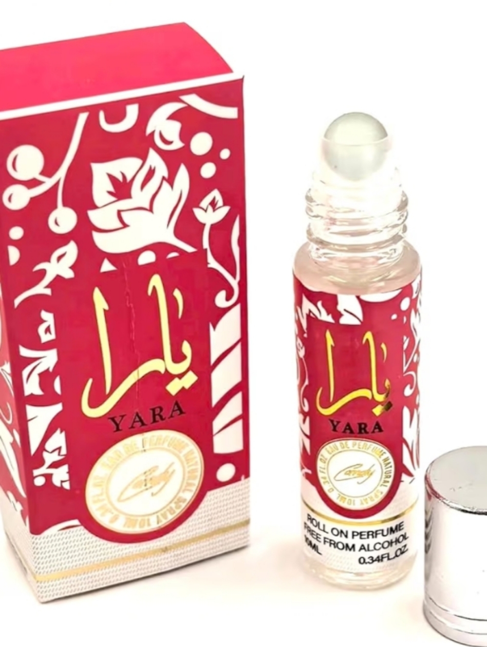 Yara Candy Roll-On Perfume Oil for Women — Pink